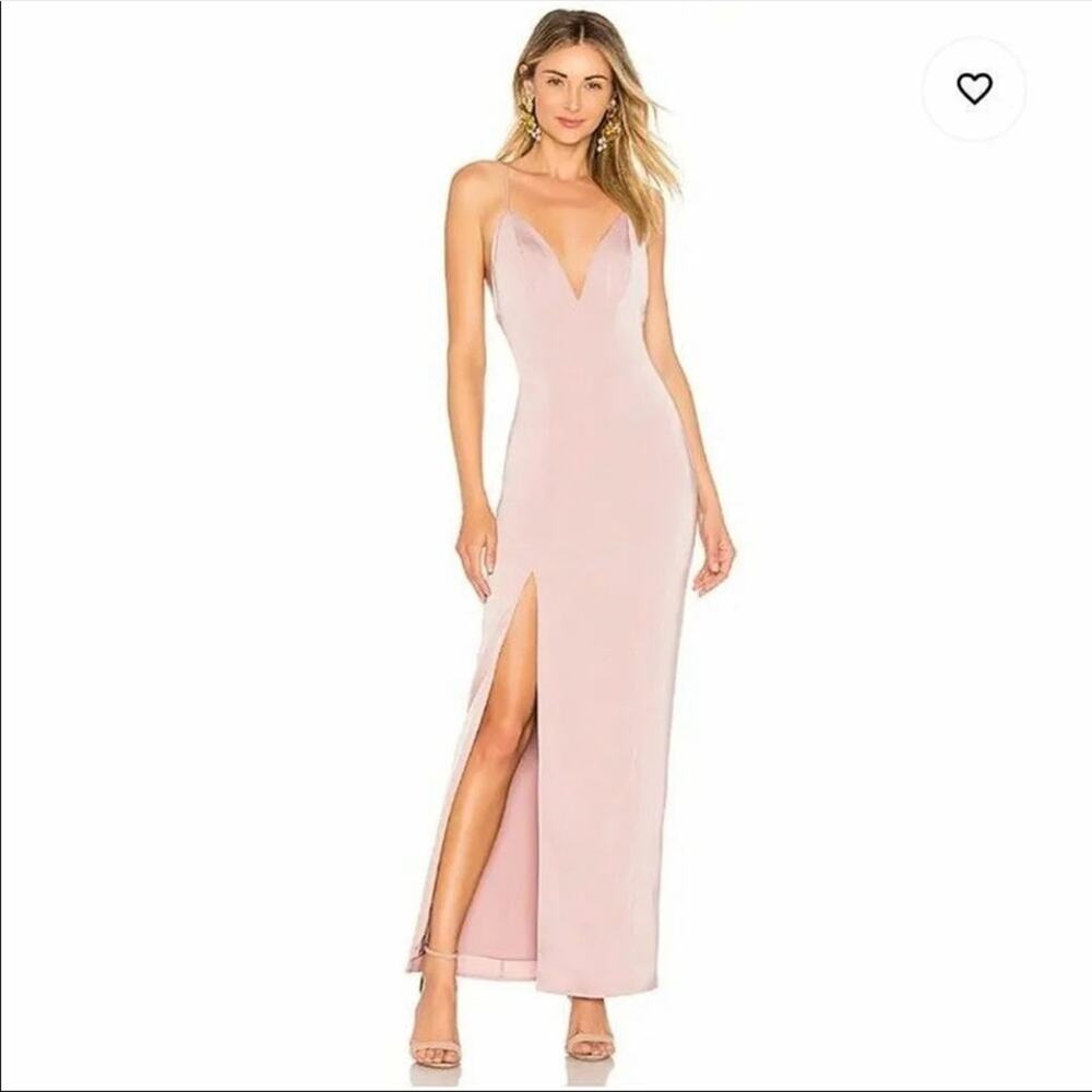 Privacy Please Kilgore Gown in Lilac Women’s Medium Maxi Gown Strappy NWT - Picture 9 of 12